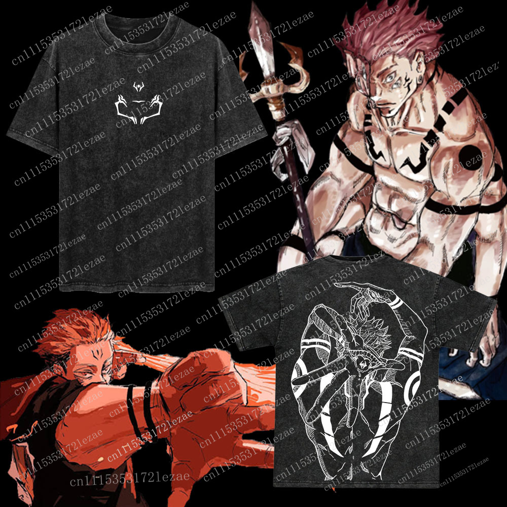 Summer Quilt - レトロ限定版両面プリントTシャツ（両面に両面鏡のスカナのサイン入り）、ウォッシュ加工、ルーズフィット、ユニセックス