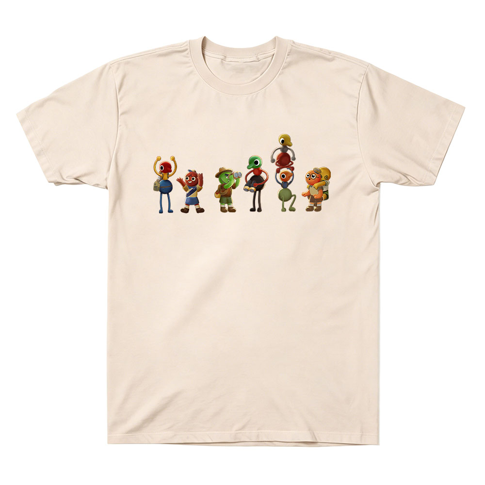 Summer Games Clothing - ビッグウォークゲームグラフィックプリント Tシャツ男性女性半袖綿服 2026 夏新高品質ユニセックスルーズストリートウェア