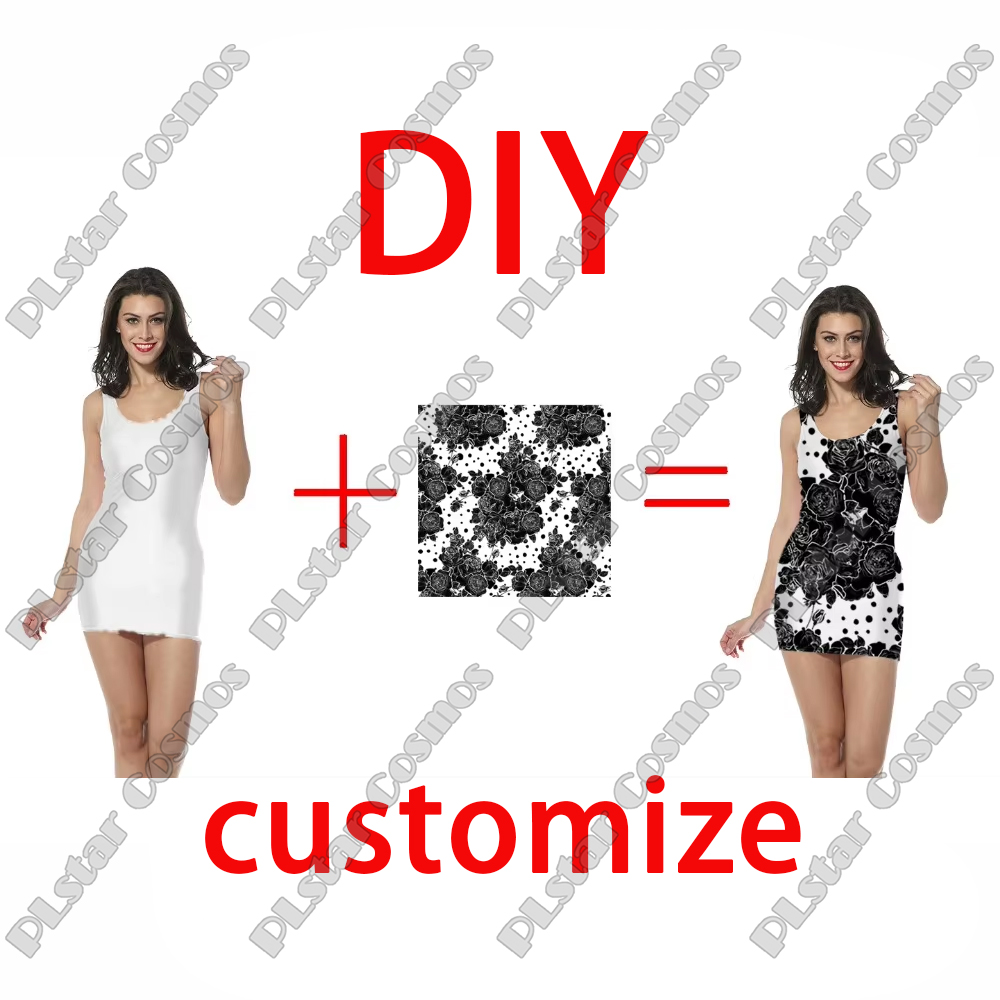 Summer Clothing Nz - PLstar コスモスデザインアニメ/写真/歌手 DIY 夏の婦人服タンクトップドレス 3d プリント昇華パックヒップドレス