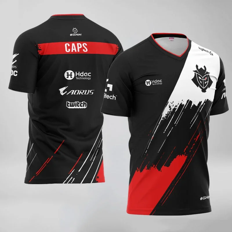 男性と女性の G2 e スポーツ ゲーム LOL CSGO3 - Summer Games Clothing のレビューと価格