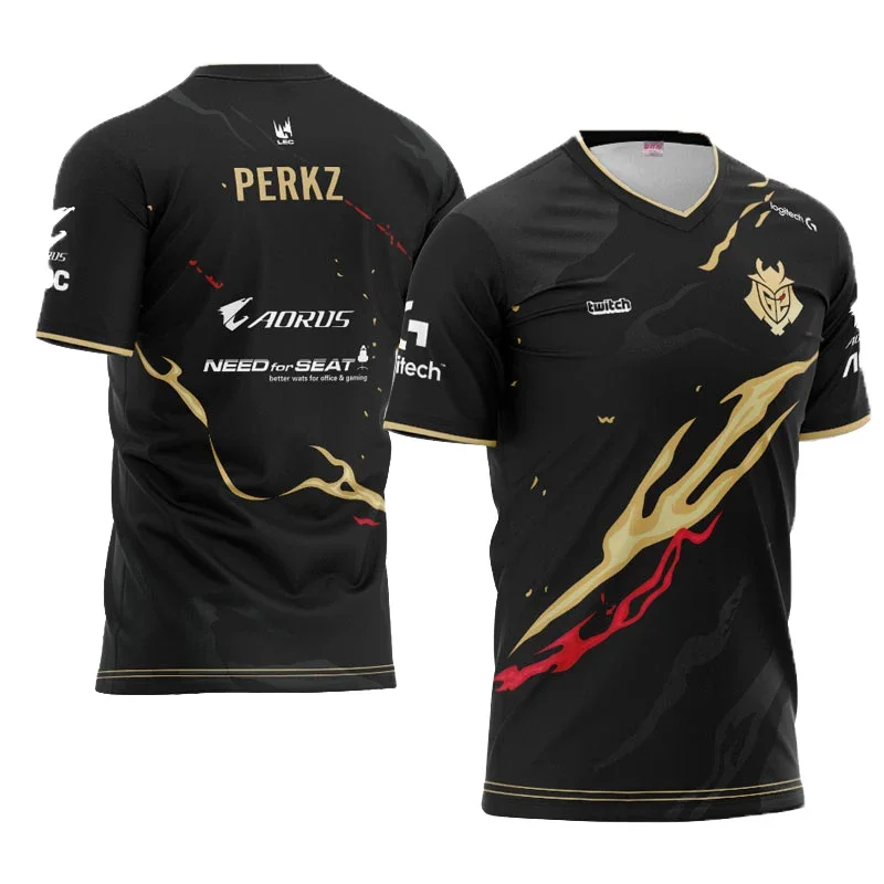 男性と女性の G2 e スポーツ ゲーム LOL CSGO3 - Summer Games Clothing のレビューと価格