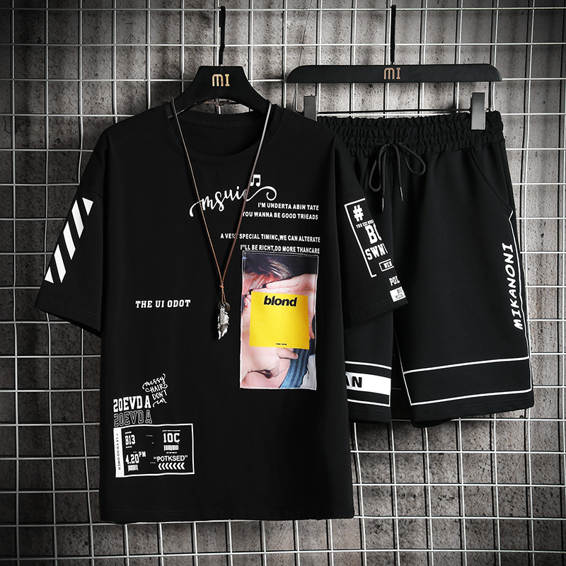 メンズサマートラック スーツ、プリントTシャツ、ファッショナ - Summer Clothing Brand Names のレビューと価格