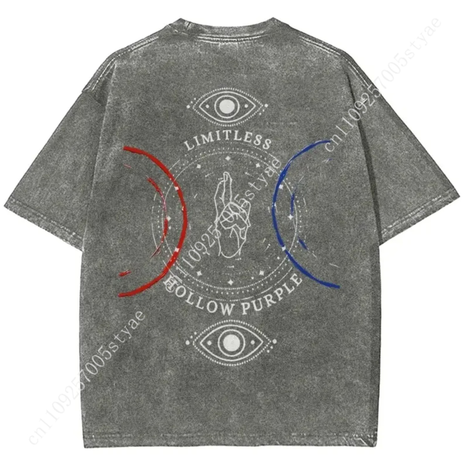アニメ五条悟プリントTシャツ メンズ レディース ヴィンテー - Summer Clothing Vintage のレビューと価格
