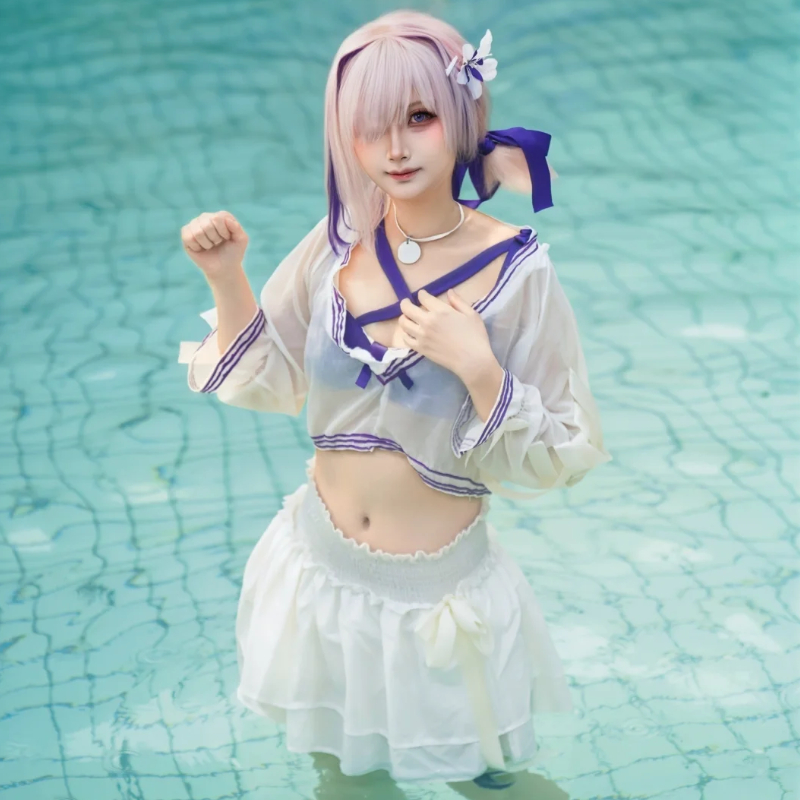 マッシュ・キリライト・パラディン、夏用の水着コスプレ衣装、ア - Summer Games Clothing のレビューと価格