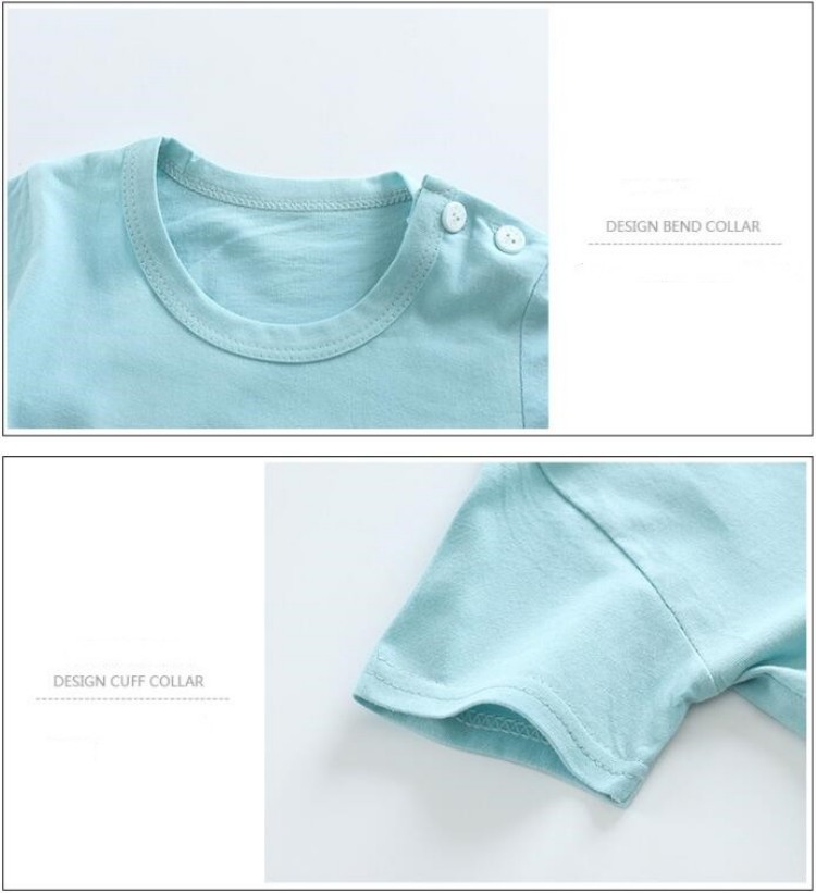 綿 Tシャツ + ショーツ 2 ピーストラックスーツセット子 - Summer Clothing Toddler のレビューと価格