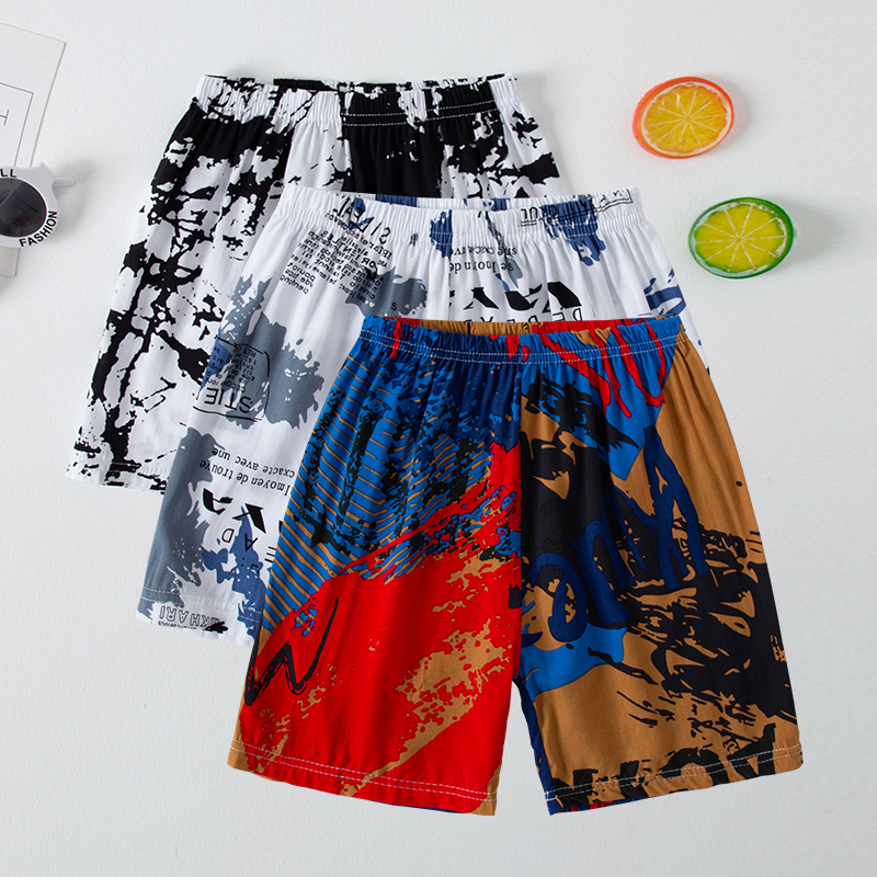 夏用子供用カラープリント薄手ビーチショーツ、男の子と女の子向 - Summer Clothing Toddler のレビューと価格