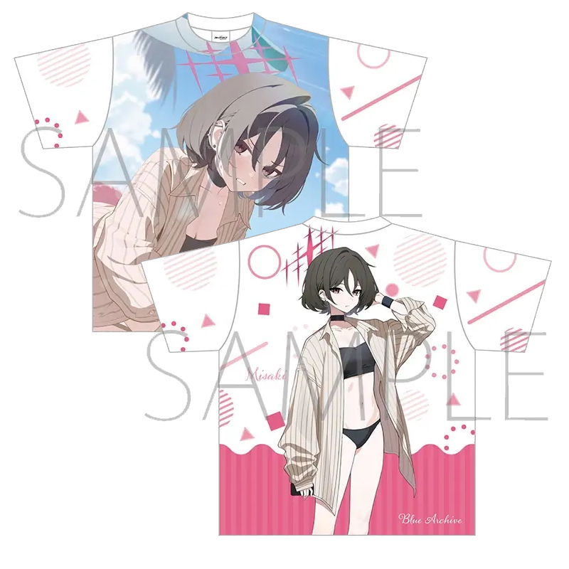 新作人気ゲーム ブルーアーカイブ 全キャラクター対応 3D  - Summer Games Clothing のレビューと価格