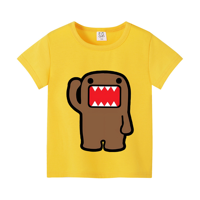 かわいいドモスくん半袖漫画少年少女服夏絶妙なファッションヒッ - Summer Clothing Toddler のレビューと価格