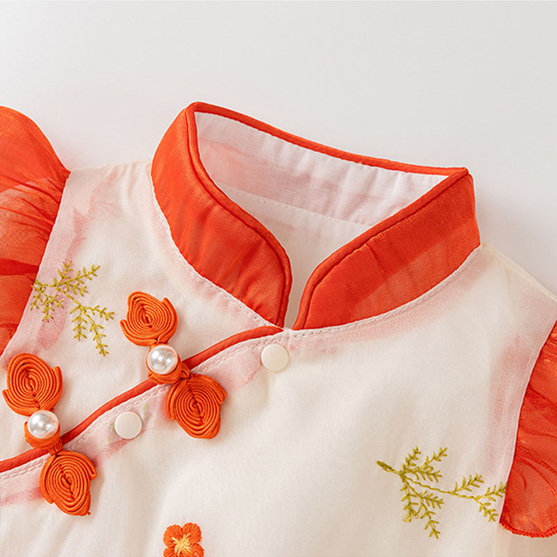 2 個セット夏の女の赤ちゃんブティック服中国スタイルかわいい - Summer Clothing Boutiques のレビューと価格