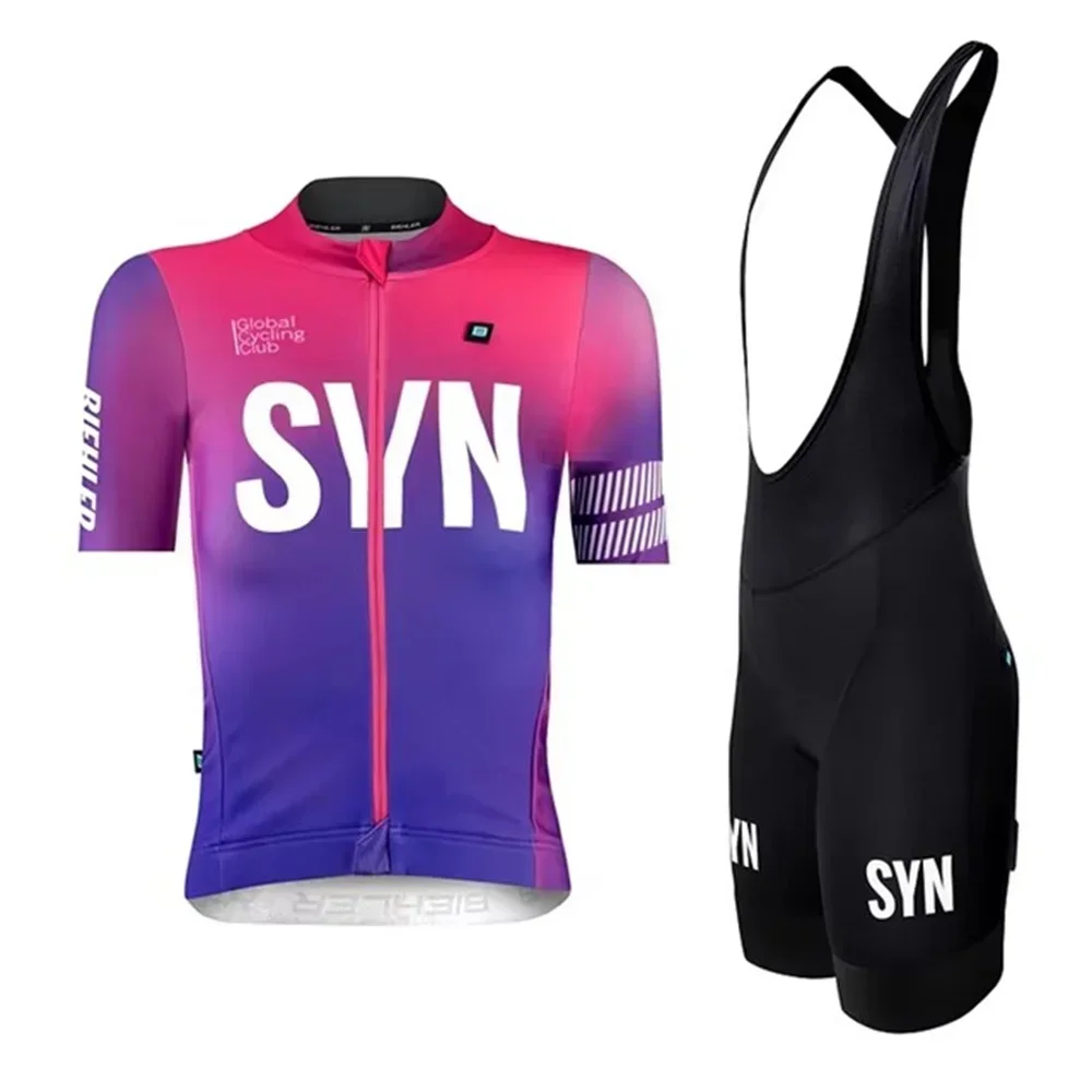 夏 SYN チームサイクリングセット女性シンジケート半袖ジャ - Summer Clothing Sale Men のレビューと価格