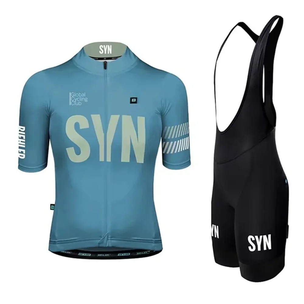 夏 SYN チームサイクリングセット女性シンジケート半袖ジャ - Summer Clothing Sale Men のレビューと価格