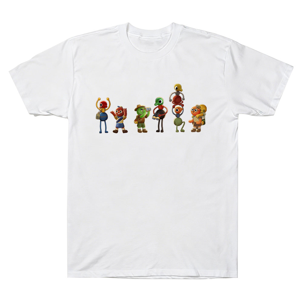 ビッグウォークゲームグラフィックプリント Tシャツ男性女性半 - Summer Games Clothing のレビューと価格