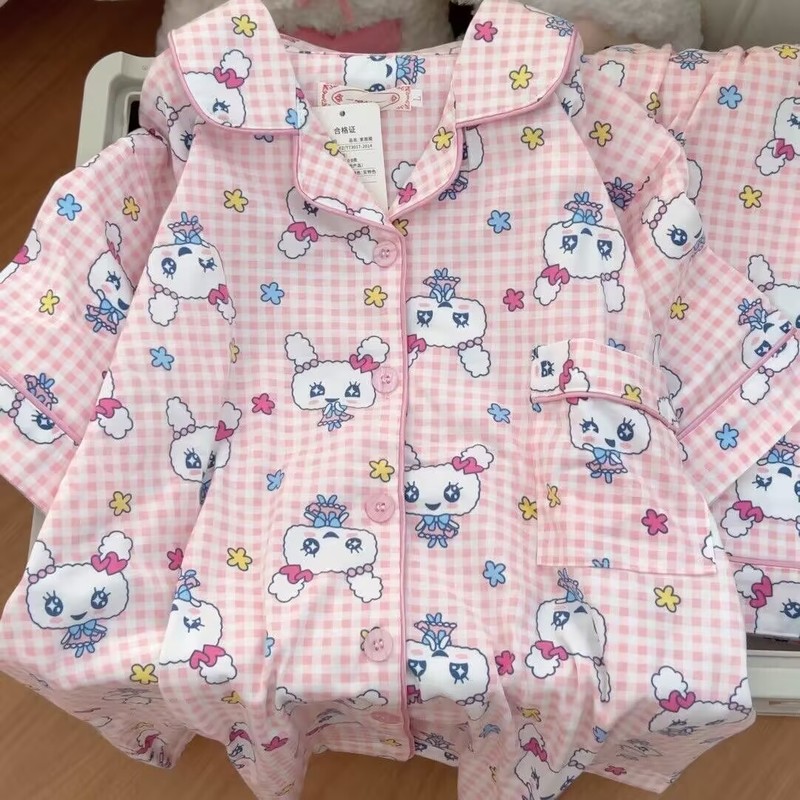 たまごっち Mameiji 女性夏純綿半袖ショーツパジャマセ - Summer Games Clothing のレビューと価格