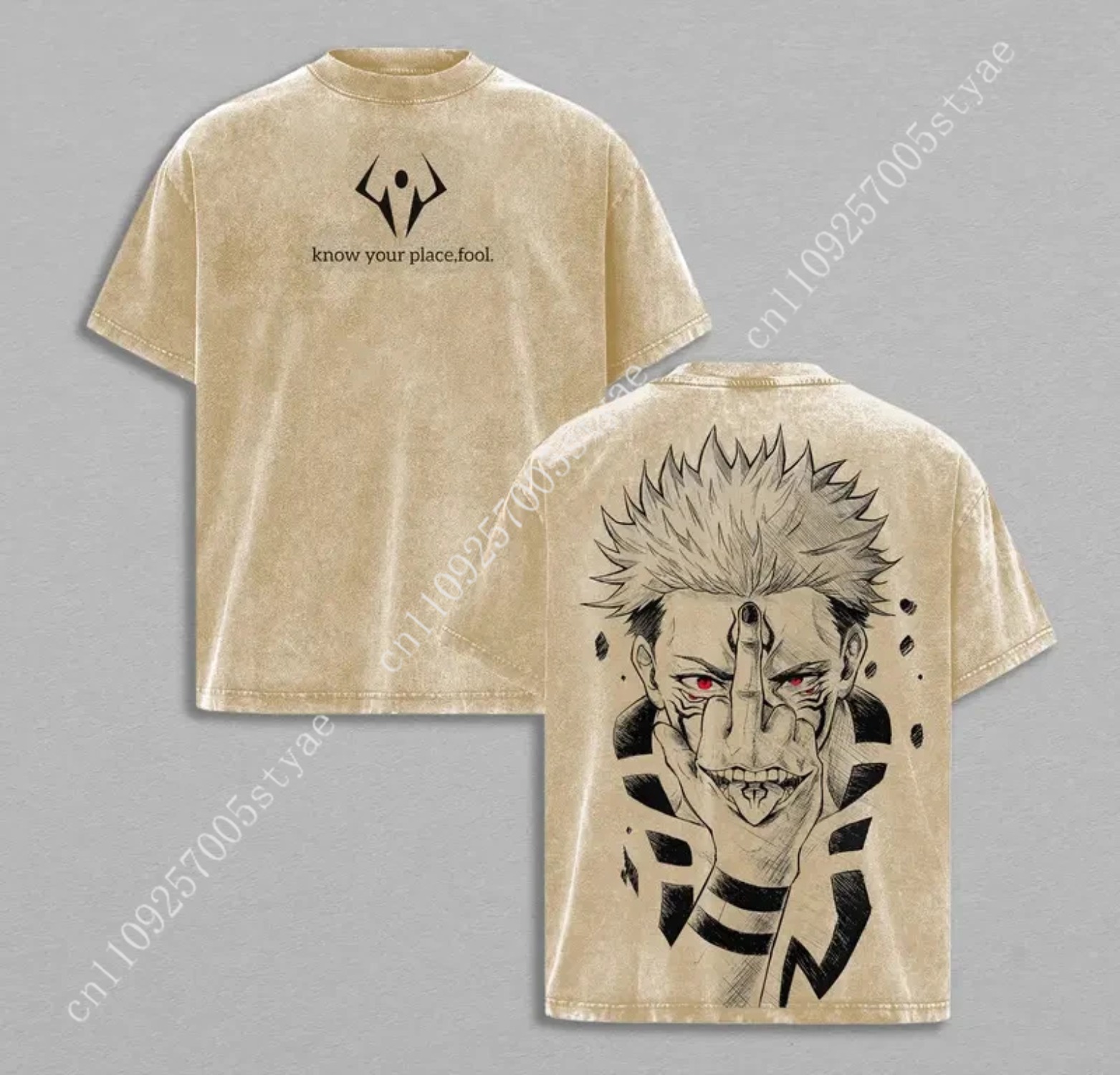 アニメ リョメン・スカナ グラフィックTシャツ ヴィンテージ - Summer Clothing Vintage のレビューと価格
