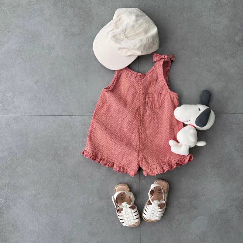 HY2831 女の子用サマーロンパース、ビブとショートパンツ - Summer Clothing Toddler のレビューと価格